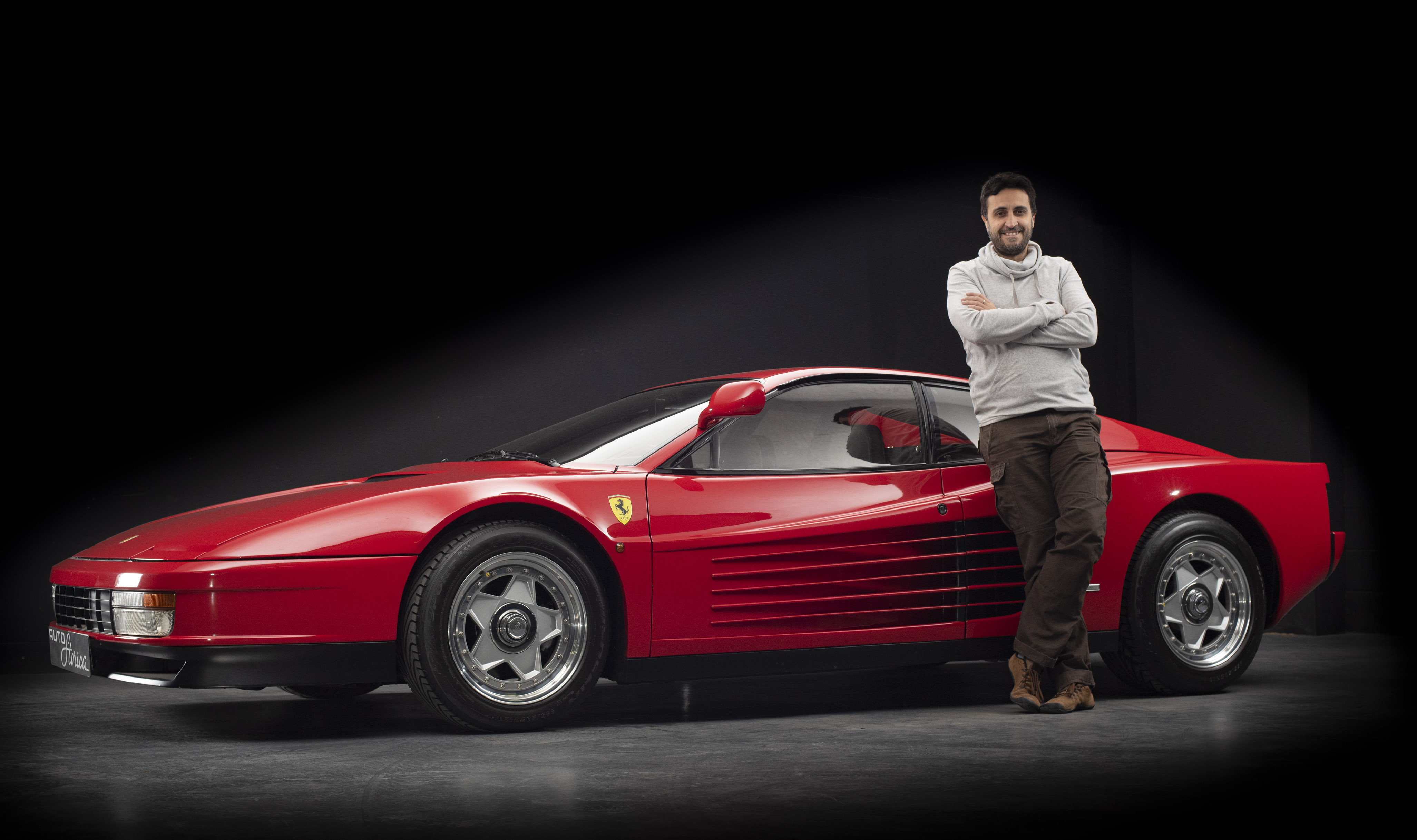 Pablo con Testarossa